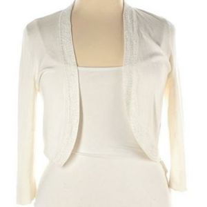 Jessica Howard Ivory White Cardigan